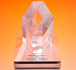 Reconocimiento como mejor proveedor en Calidad 2011, SOFASA Renault, Febrero 2012